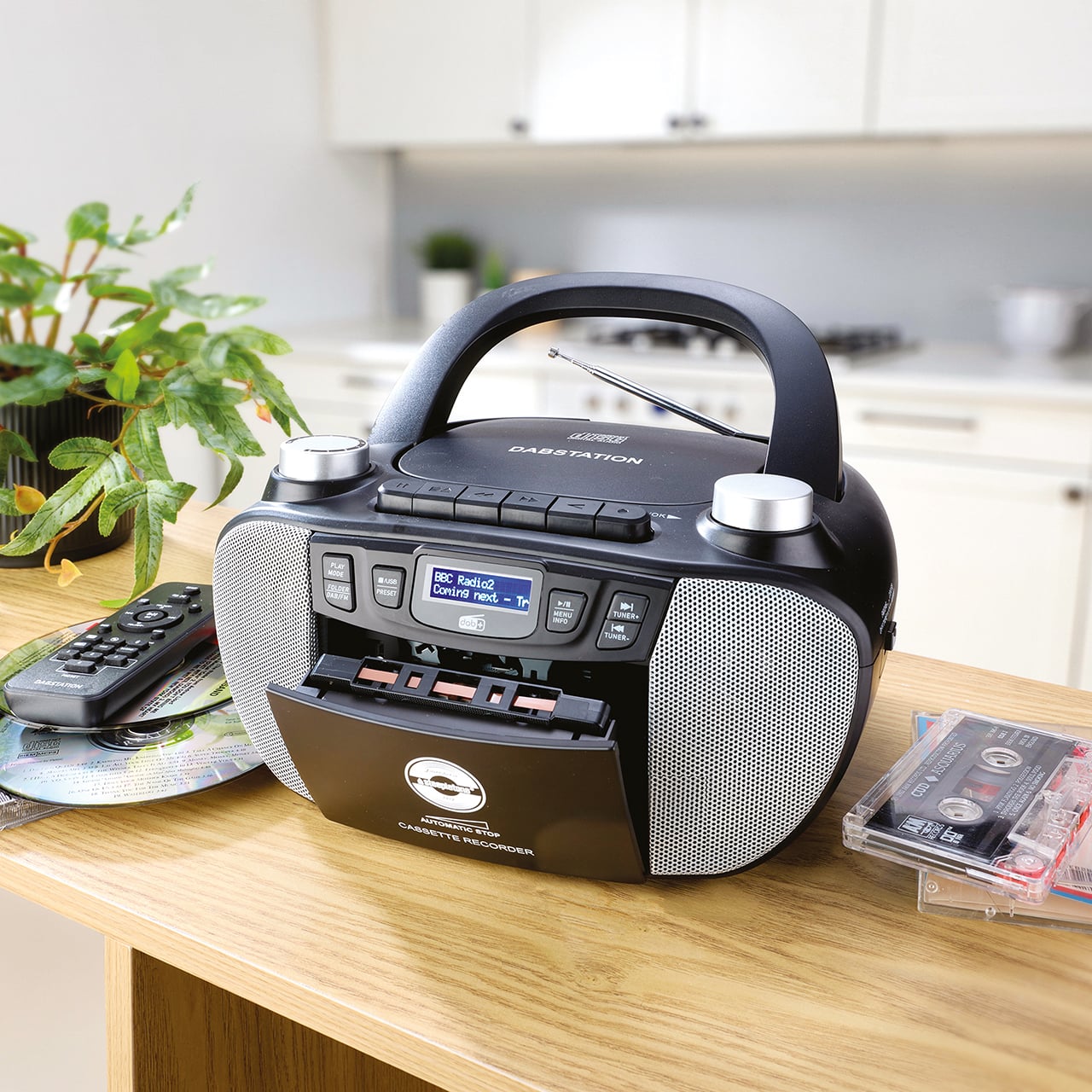 Ultra-Compact Multi-System Boombox