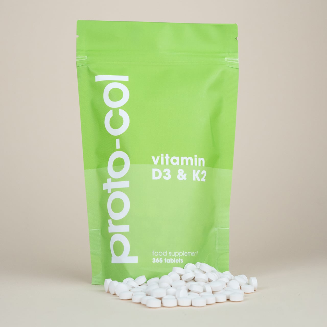 Vitamin D3 and K2