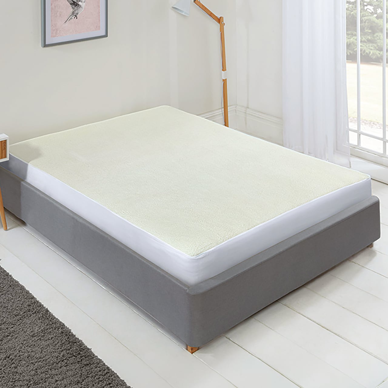 Fleecy Underblanket Mattress Topper