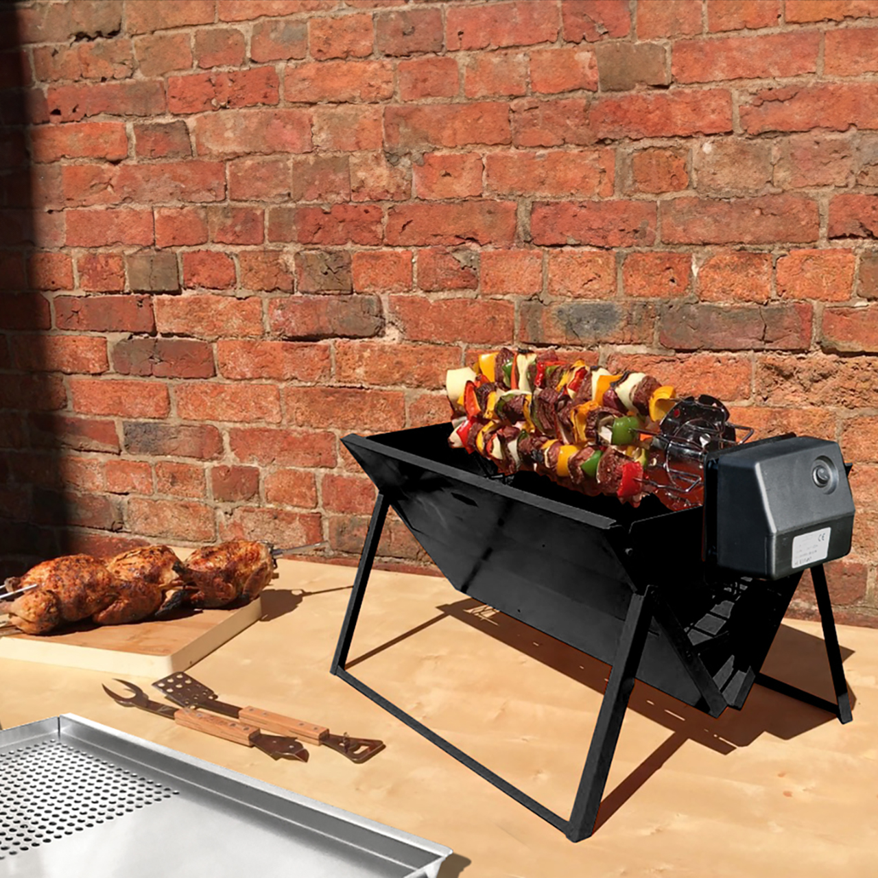 Uber-Q Briefcase BBQ