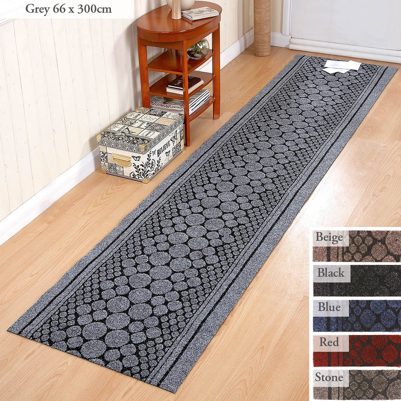 Spot Patterned Extra Long Runner