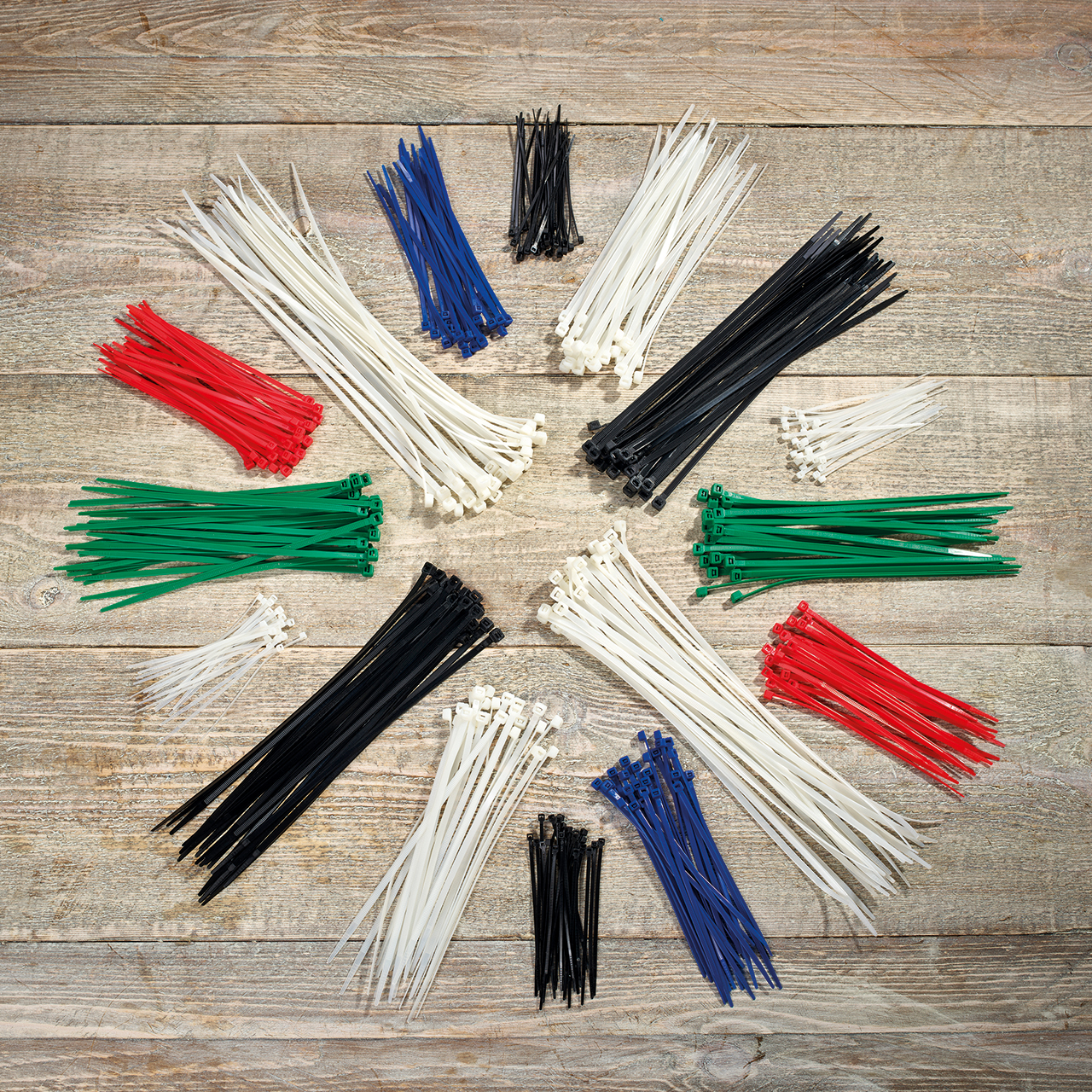 Cable Ties, Mixed - 400
