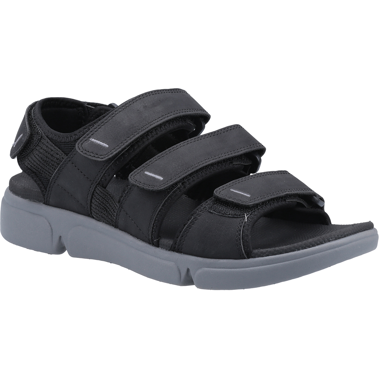 Mens' Hush Puppy Four-Strap Touch Fastening Sandal