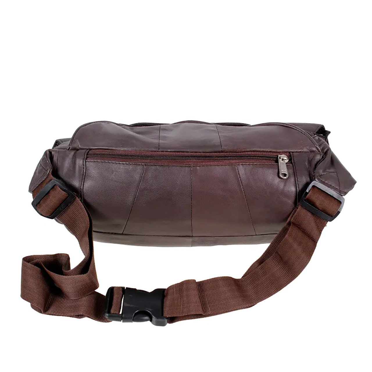 Brown Leather Waist Bag