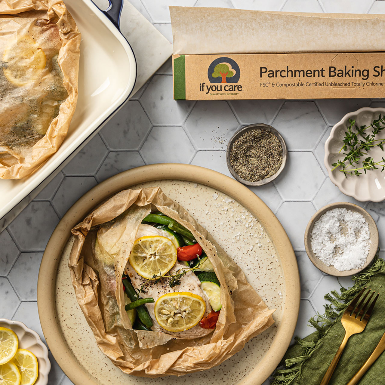 Parchment Baking Sheets - Pack of 2