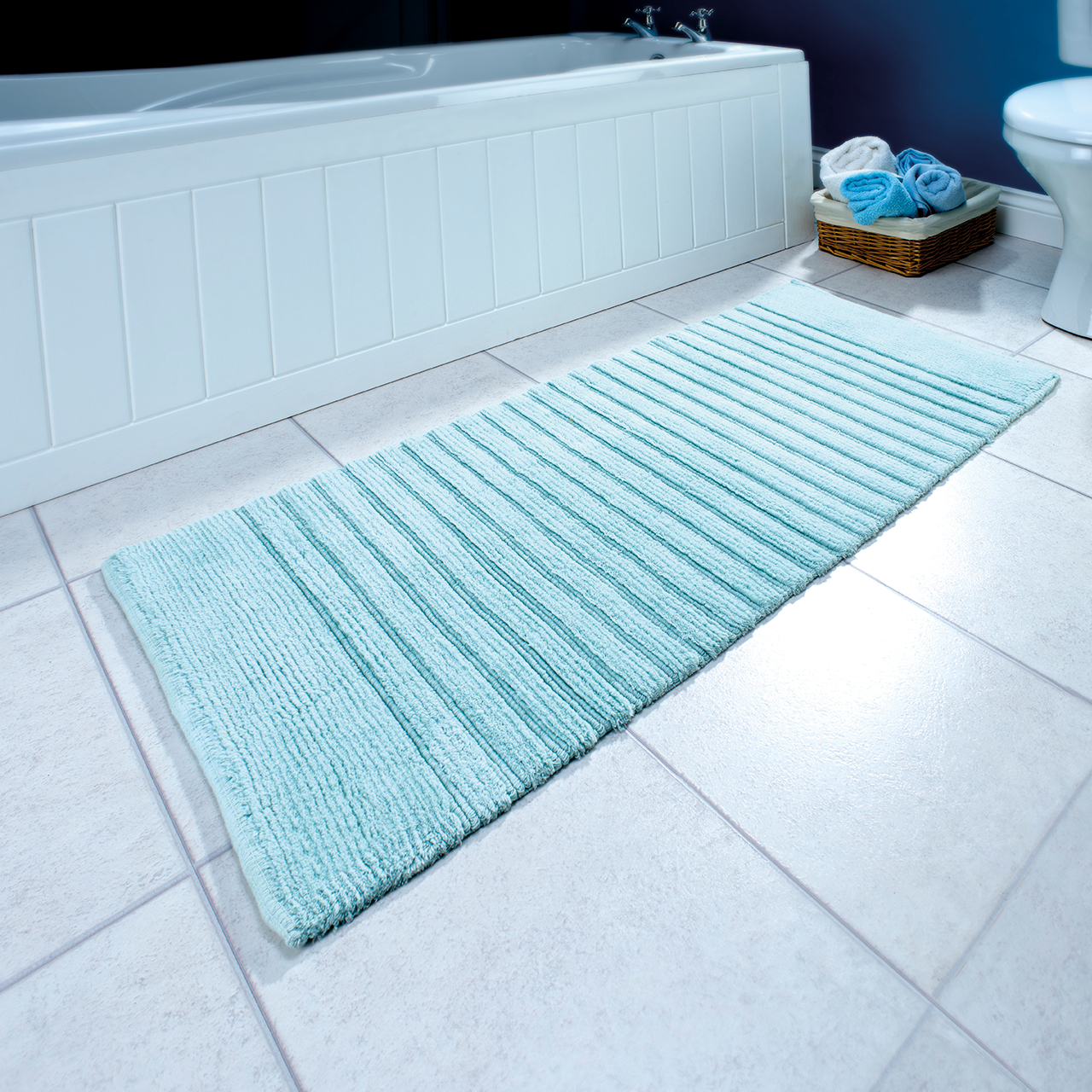 Extra Long Cotton Bath Runner