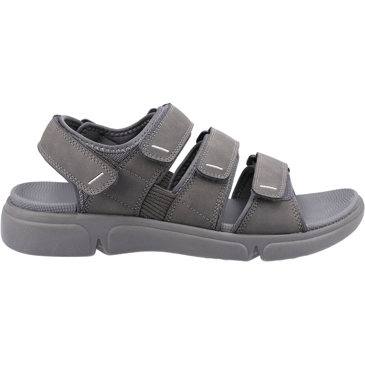 Mens' Hush Puppy Four-Strap Touch Fastening Sandal