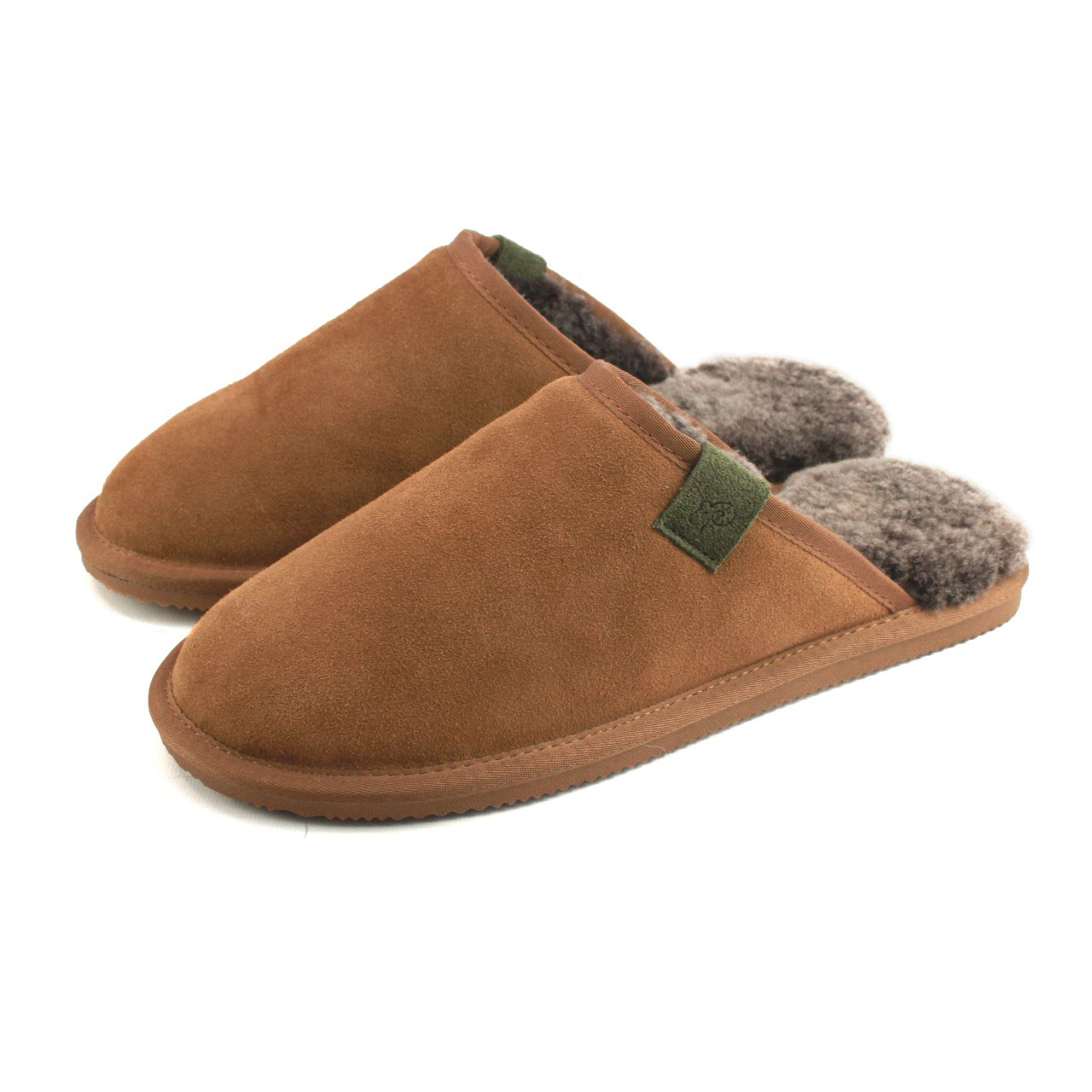 Mens Sheepskin Mules