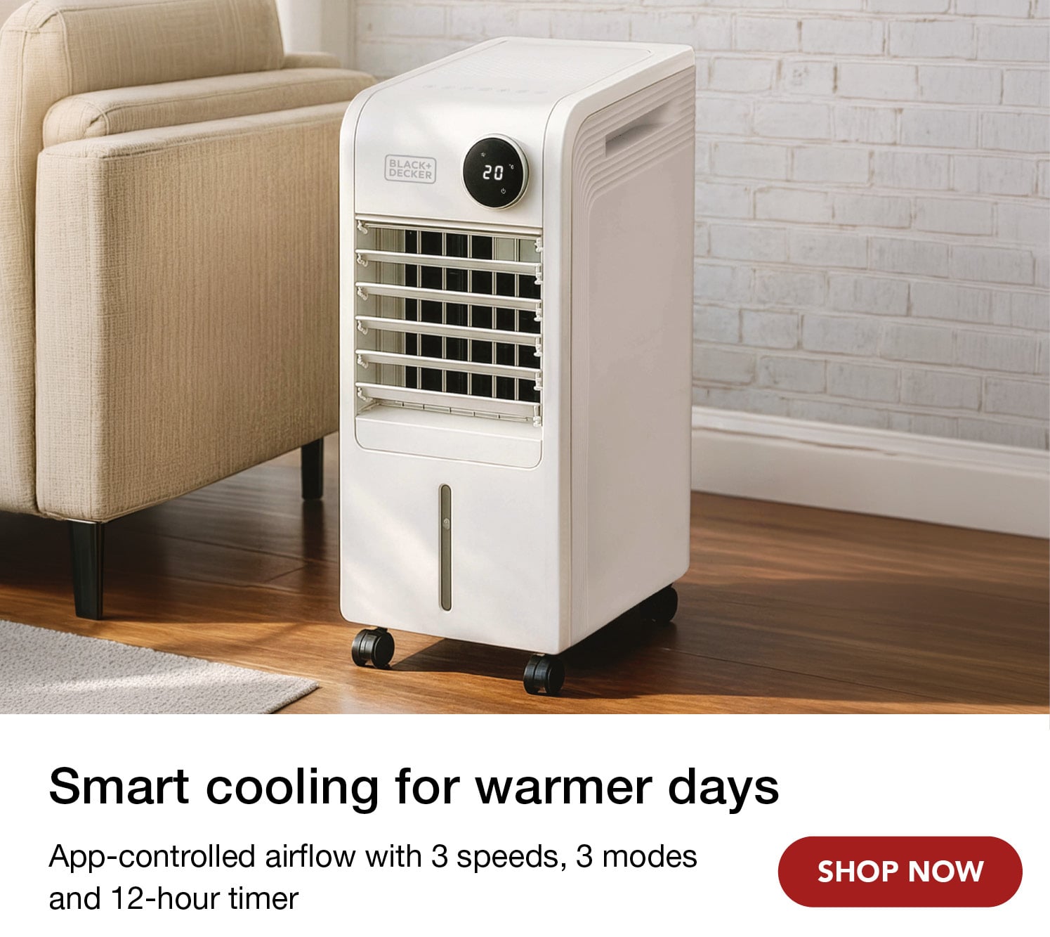 Smart cooling for warmer days