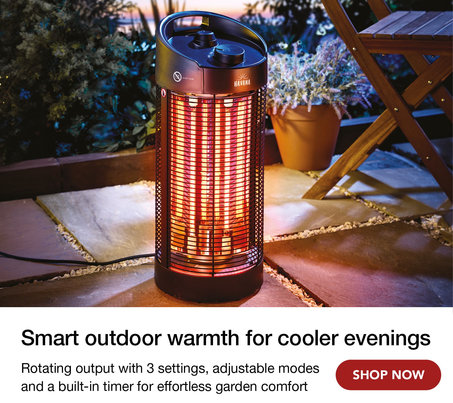 Smart outdoor warmth