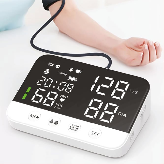 Image of electronic blood pressure machine