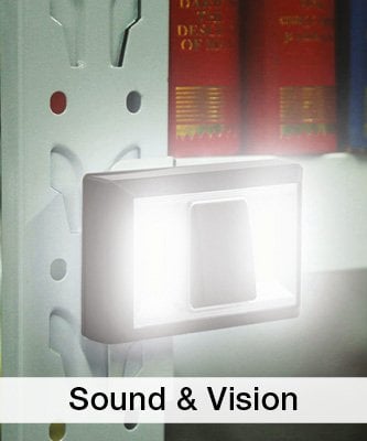 Image of white magnetic LED light